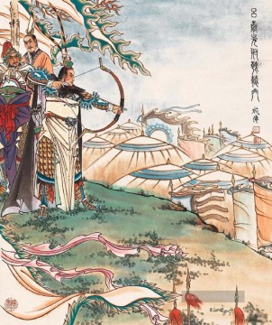 Traditionelle chinesische Kunst Werke - Zhao Chenwei sanguo Chinesische Kunst